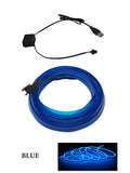Flexible USB Car Interior Ambient LED Light Strip – image 2