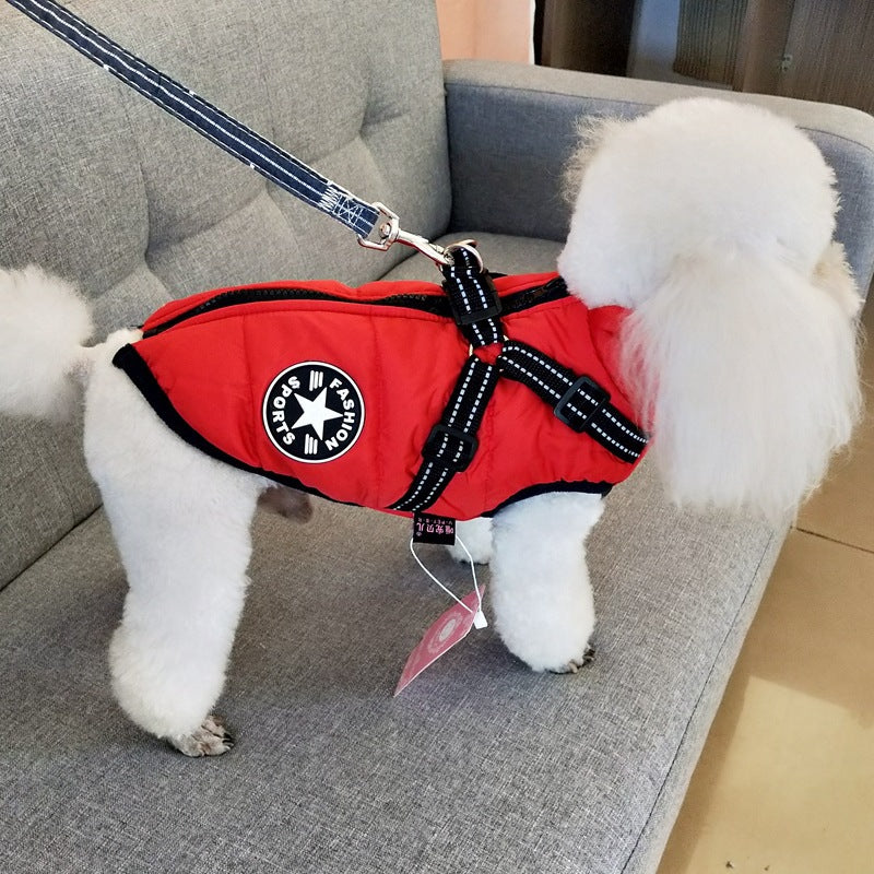 Waterproof Winter Dog Coat with Built-In Harness – product image 4