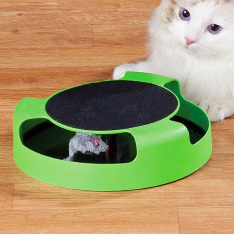 Interactive Cat Toy – 360° Rolling Track & Scratcher – product image 5