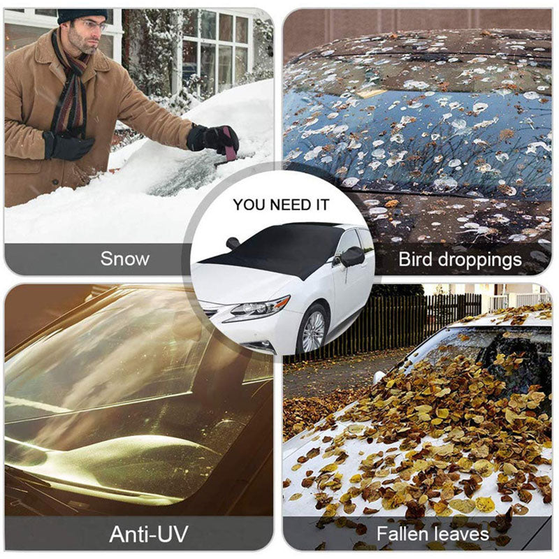 Magnetic Car Windscreen Snow Cover Set – image 3