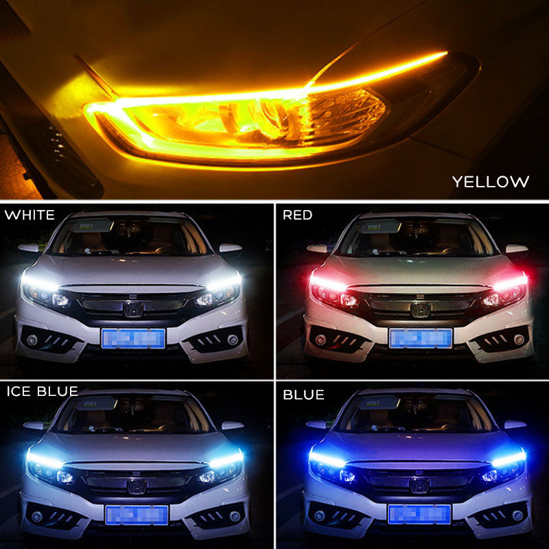 LED Daytime Running & Turn Signal Light Strips