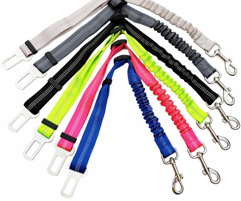 Adjustable Elastic Dog Car Seat Belt