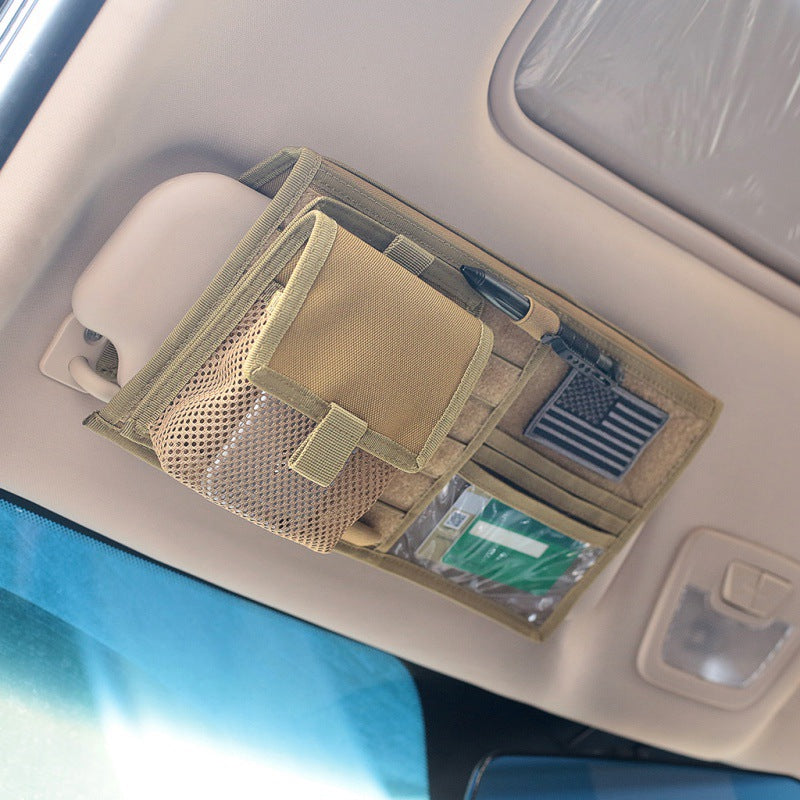 Car Sun Visor Organiser & Storage Panel