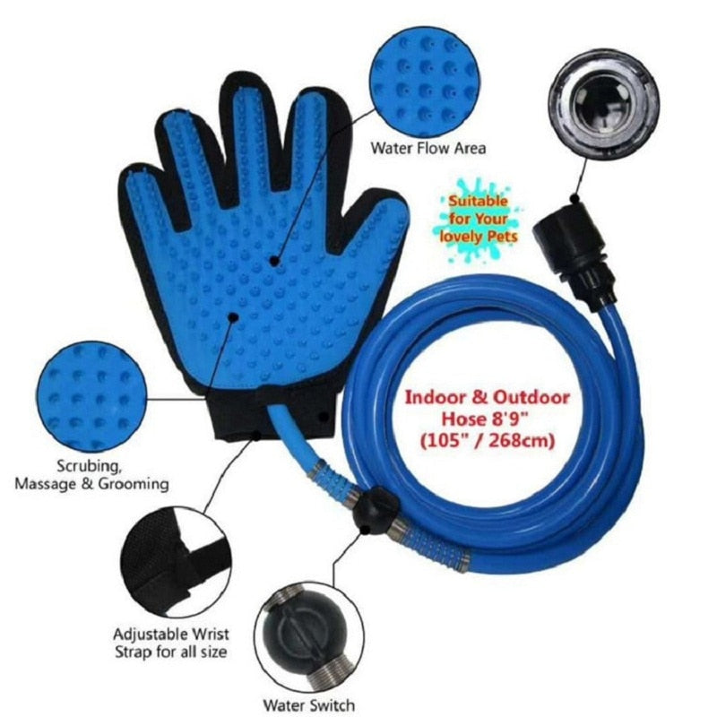 Handheld Pet Shower & Massage Brush – image 6