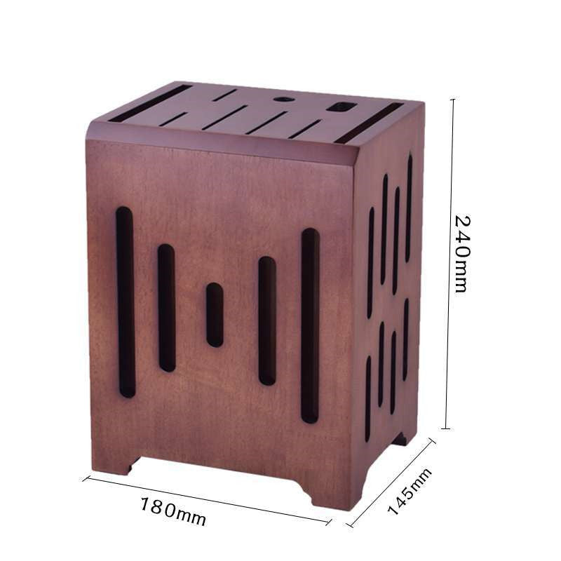 Ventilated Wooden Kitchen Knife Holder – image 5