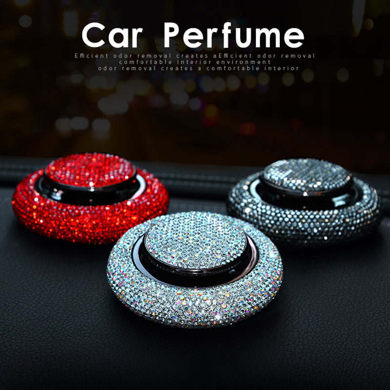 Crystal Car Air Freshener & Solid Perfume Holder