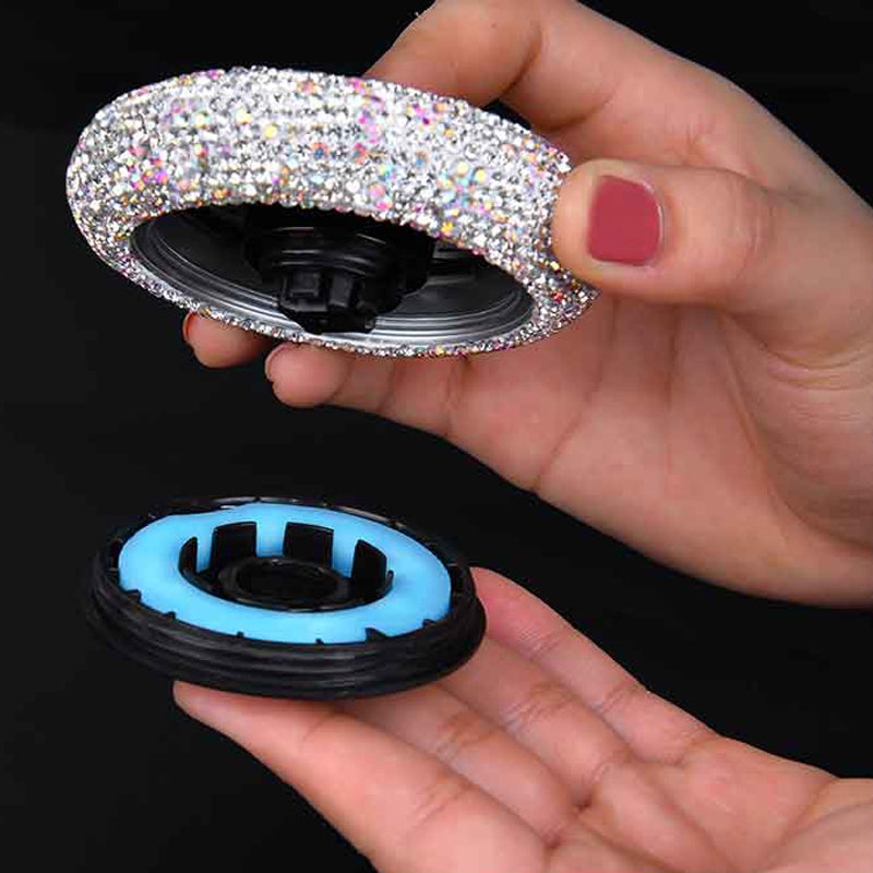 Crystal Car Air Freshener & Solid Perfume Holder – image 2