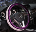 Rhinestone Leather Steering Wheel Cover, 38cm – image 4