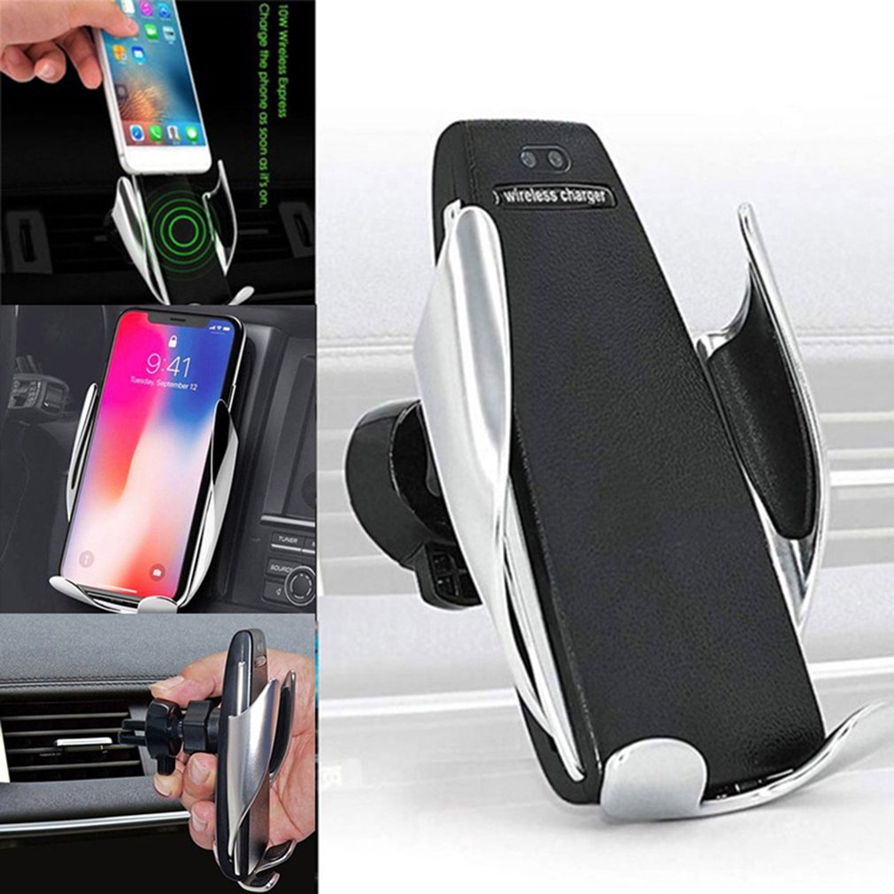 10W Wireless Car Charger & Phone Holder