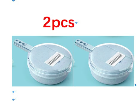 8-in-1 Mandoline Vegetable Slicer, Grater & Food Prep Set – product image 6