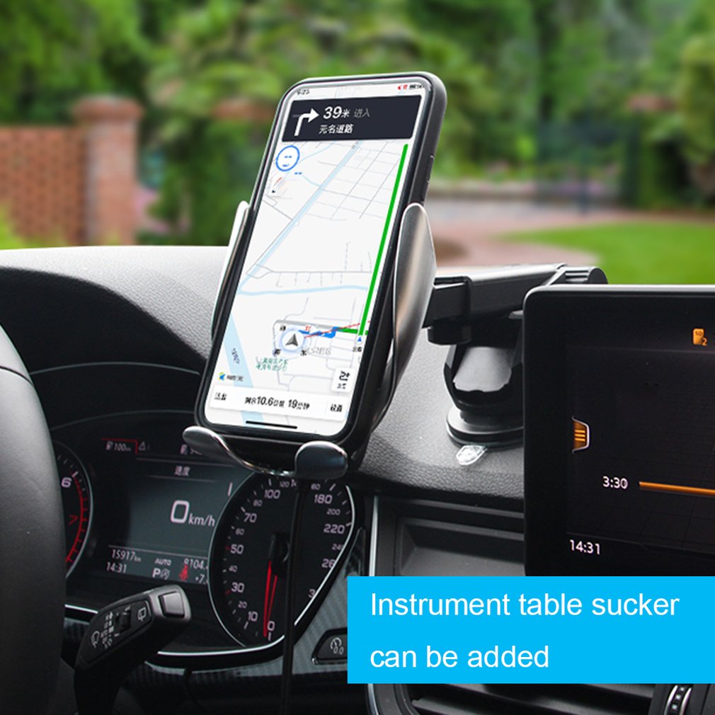 10W Wireless Car Charger & Phone Holder – image 6
