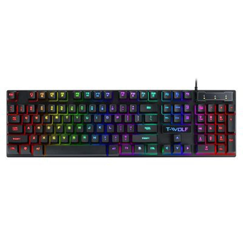 RGB USB Wired Gaming Keyboard with Multimedia Keys – product image 3