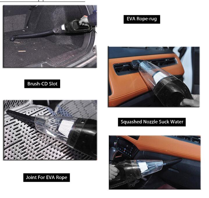 High-Power Wet & Dry Handheld Car Vacuum – image 5