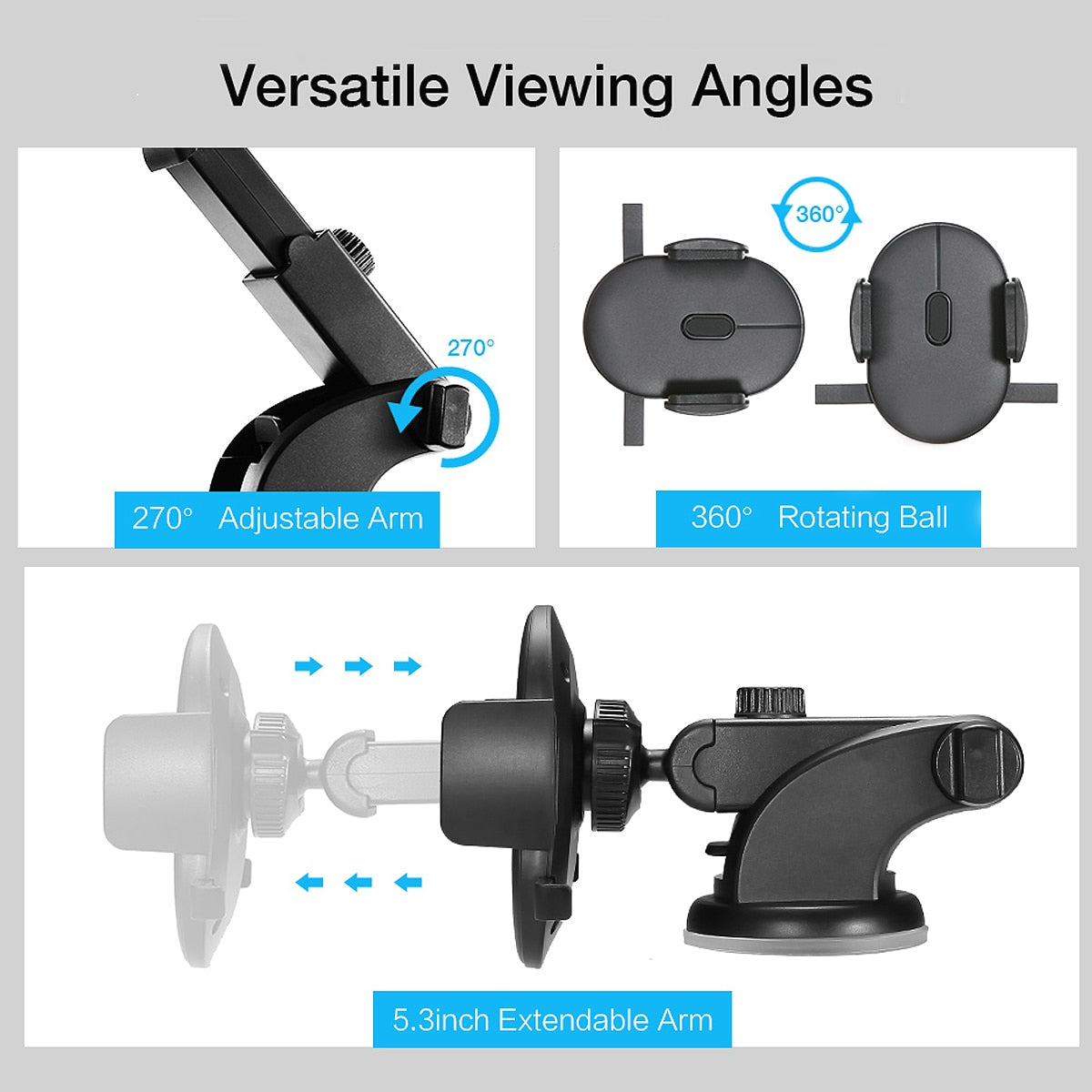 Telescopic Dashboard Car Phone Holder – image 10