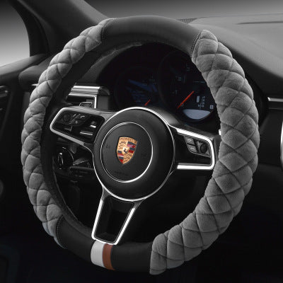 38cm Plush Steering Wheel Cover – image 4
