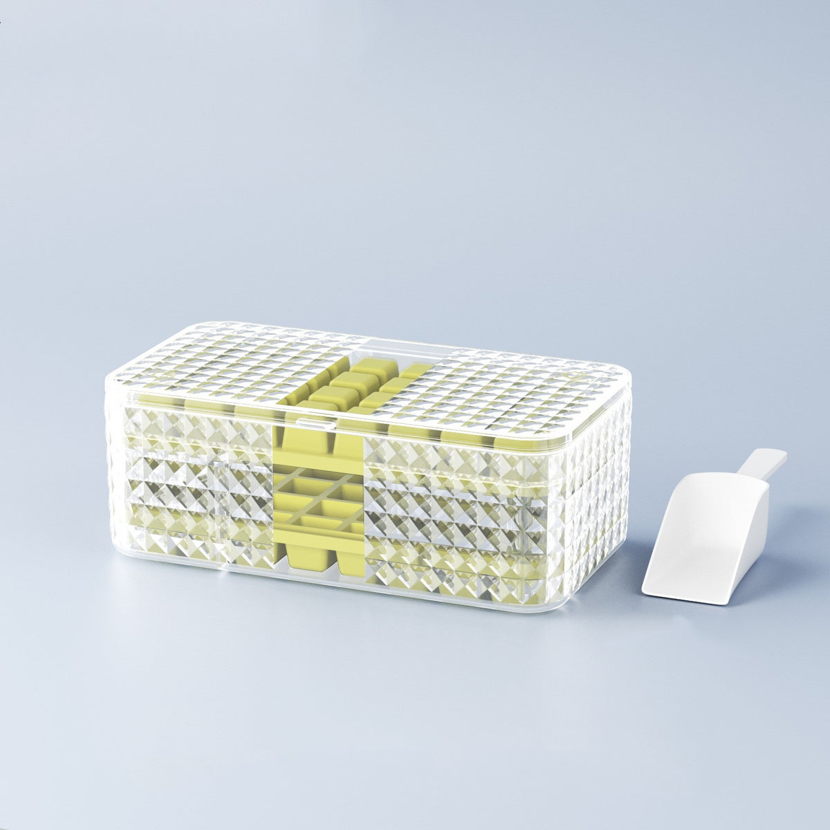Silicone Ice Cube Tray with Lid & Storage Box – image 11
