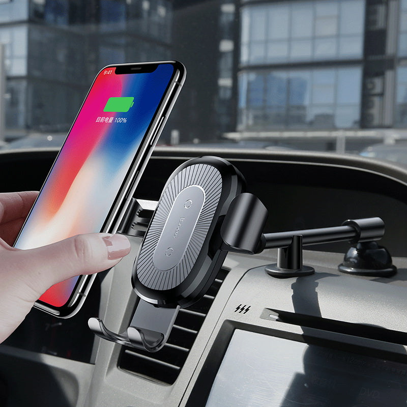Gravity Wireless Charging Car Phone Holder – image 6