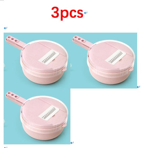 8-in-1 Mandoline Vegetable Slicer, Grater & Food Prep Set – product image 12