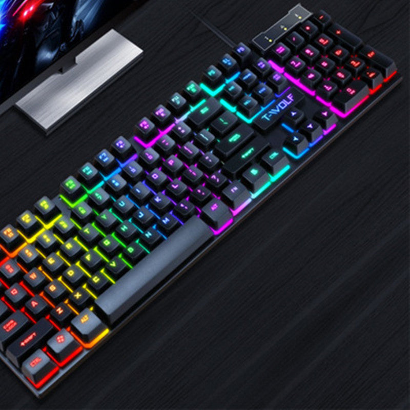RGB USB Wired Gaming Keyboard with Multimedia Keys – product image 4