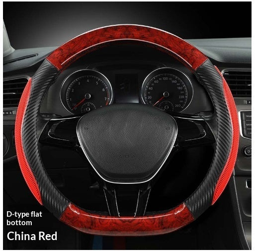Universal Non-Slip Striped Steering Wheel Cover, 38cm – image 4