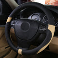 Universal Leather Steering Wheel Cover, 38cm – image 2