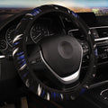 Elastic Imitation Leather Steering Wheel Cover – image 2
