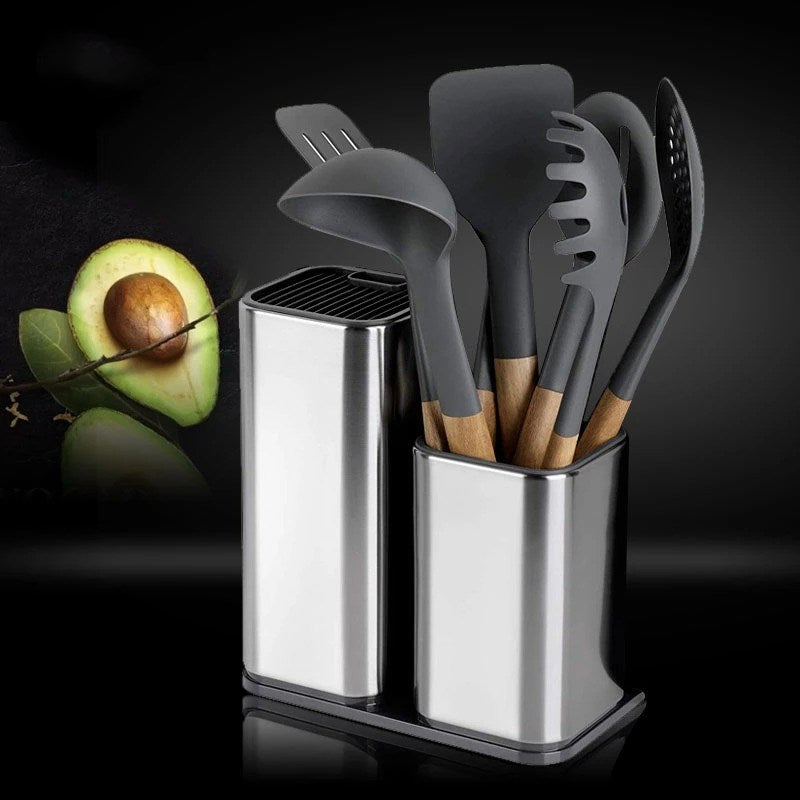 Multifunctional Kitchen Knife & Utensil Holder