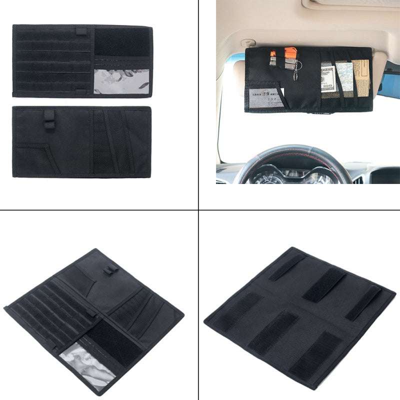 Car Sun Visor Organiser & Storage Panel – image 2