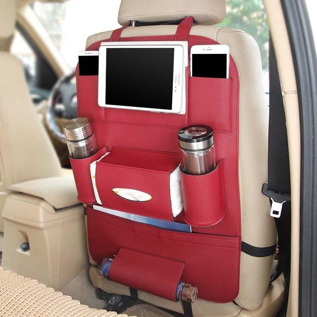 Leather Car Seat Back Organiser – image 4