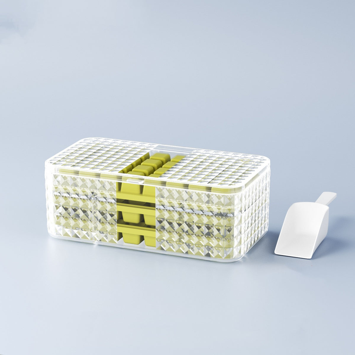 Silicone Ice Cube Tray with Lid & Storage Box – image 7