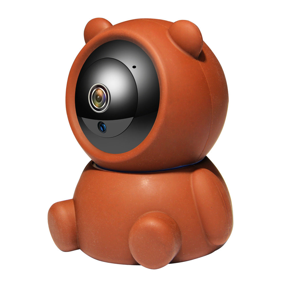 Bear-Shaped 1080P WiFi Indoor Security Camera with Motion Alerts – product image 3