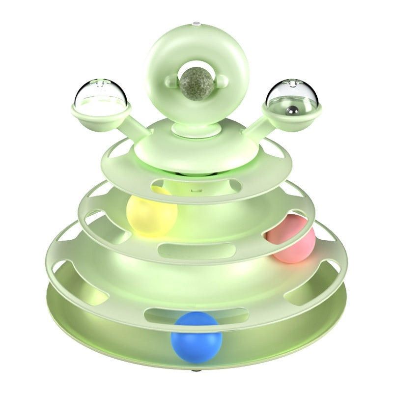 Interactive Cat Ball Tower – 4-Level Track Toy – product image 3