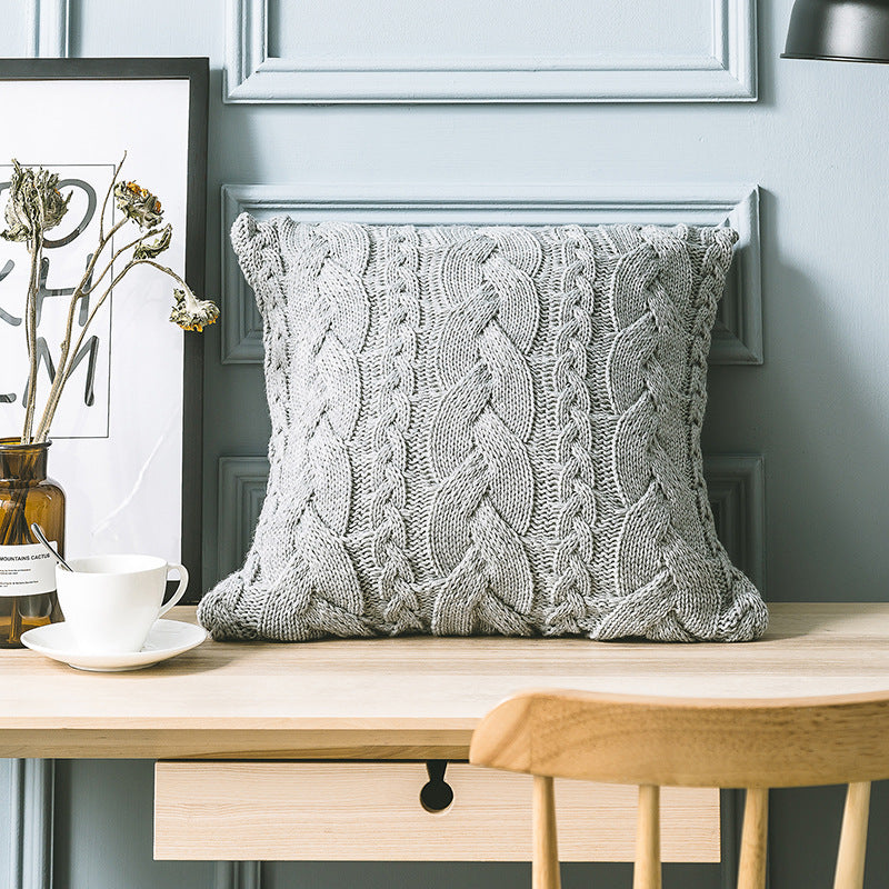 Handmade Cozy Acrylic Cushion Cover