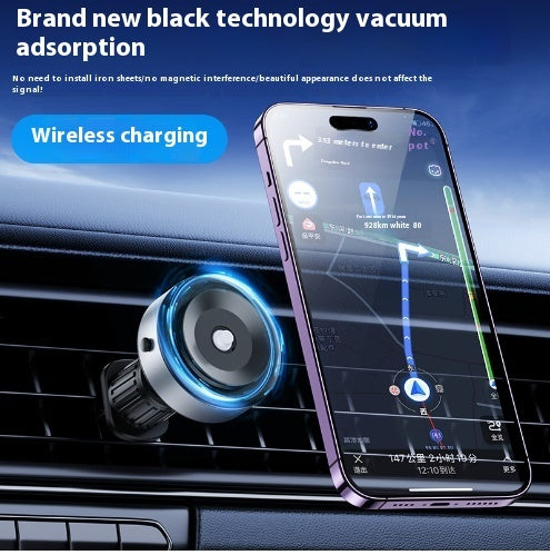 Magnetic Vacuum-Suction Car Phone Holder – image 4