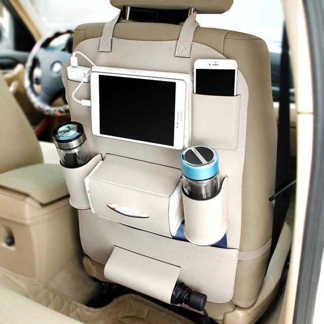 Leather Car Seat Back Organiser – image 9