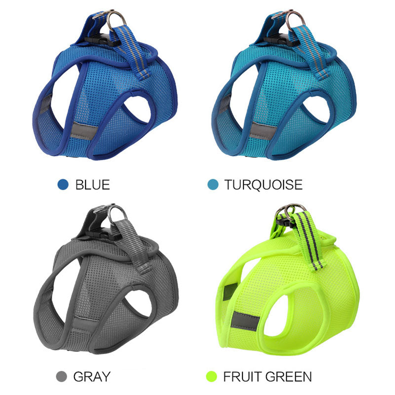Breathable Cat Harness & Lead Set – Adjustable Walking Vest – product image 7