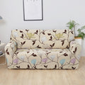 Modern Stretch Sofa Slipcover, Geometric Pattern
