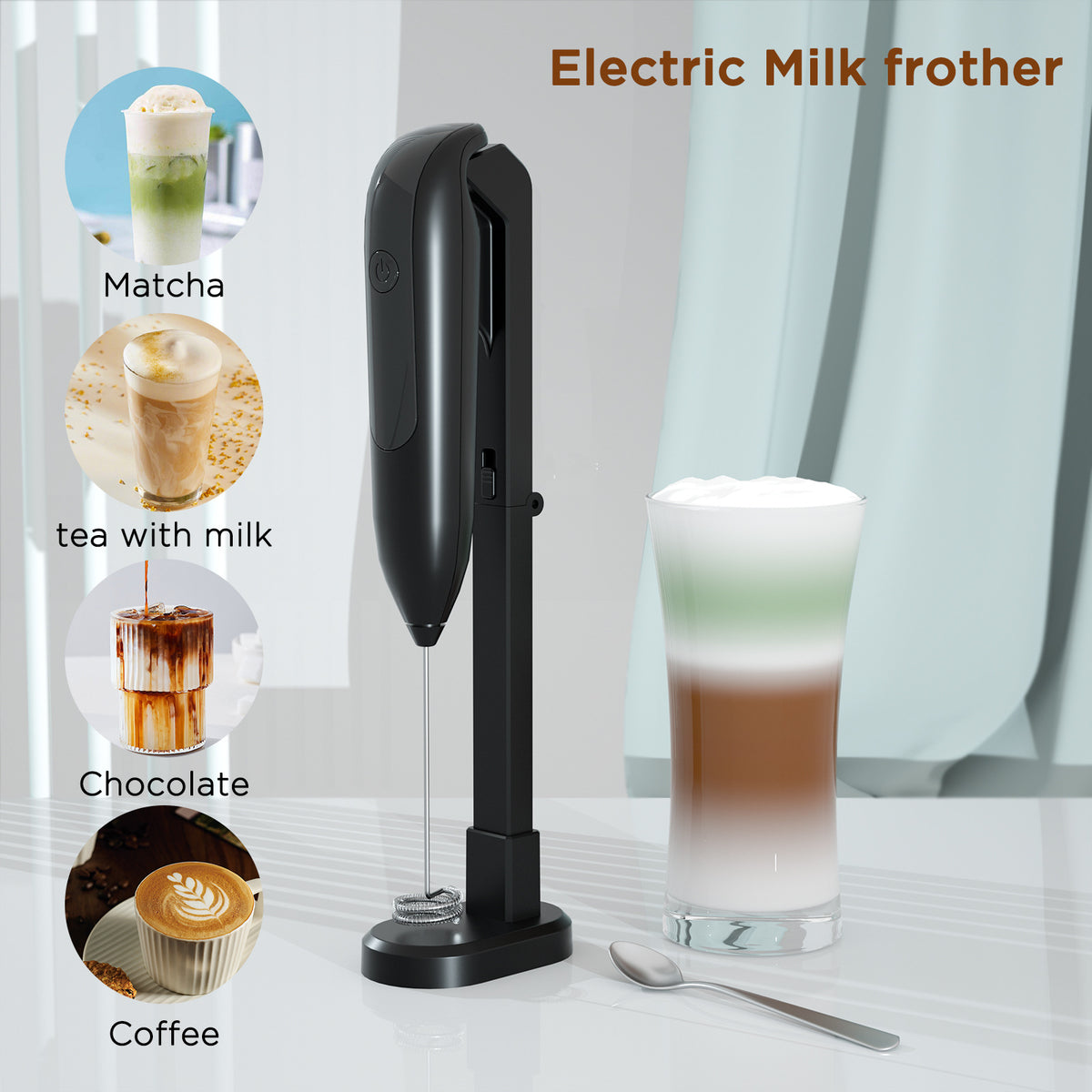 Cordless Handheld Egg Beater & Mixer