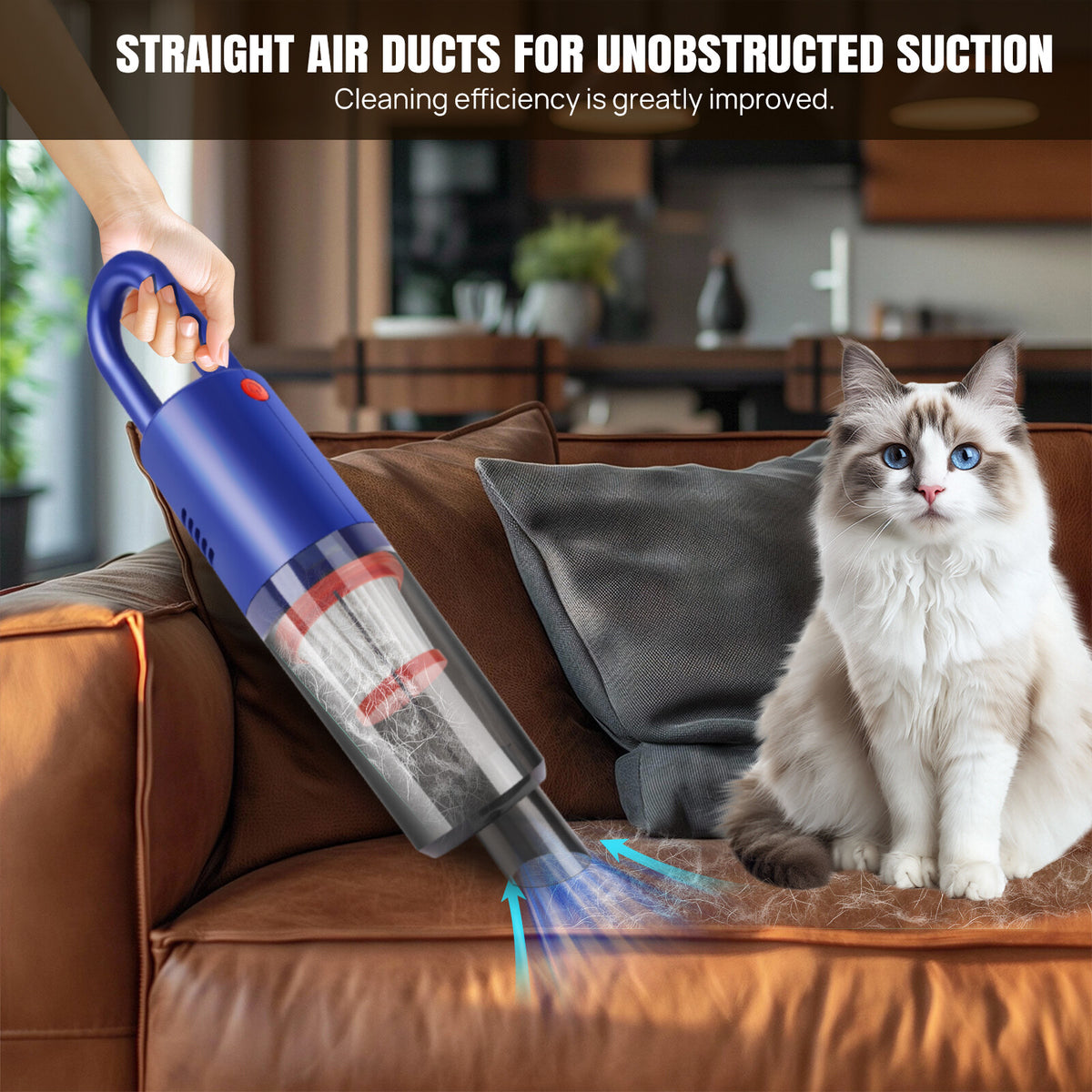 Cordless Handheld Vacuum Cleaner for Car & Home – product image 4