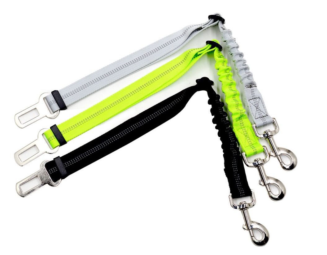 Adjustable Elastic Dog Car Seat Belt – image 5