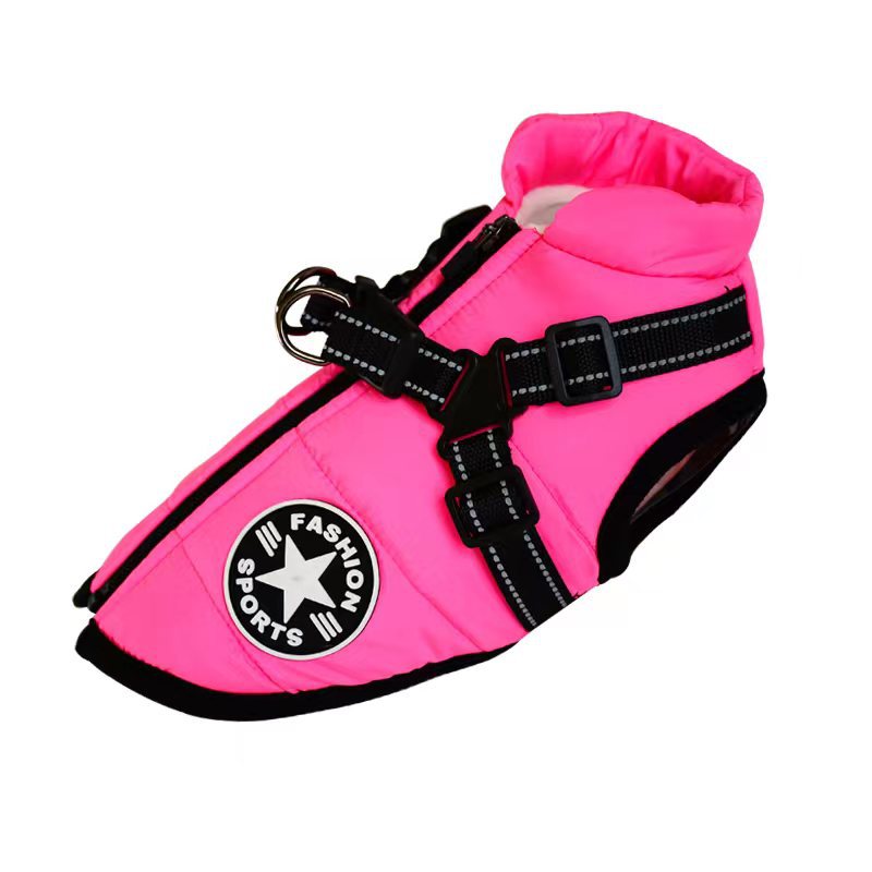 Waterproof Winter Dog Coat with Built-In Harness – product image 17