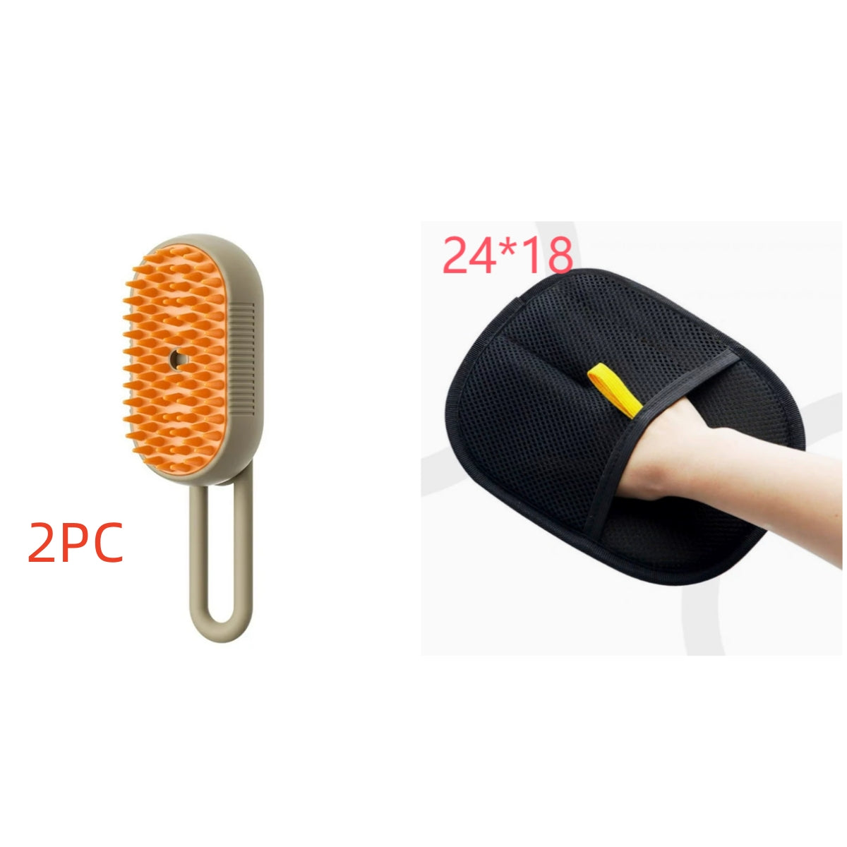 3-in-1 Electric Spray Pet Grooming Brush – product image 14