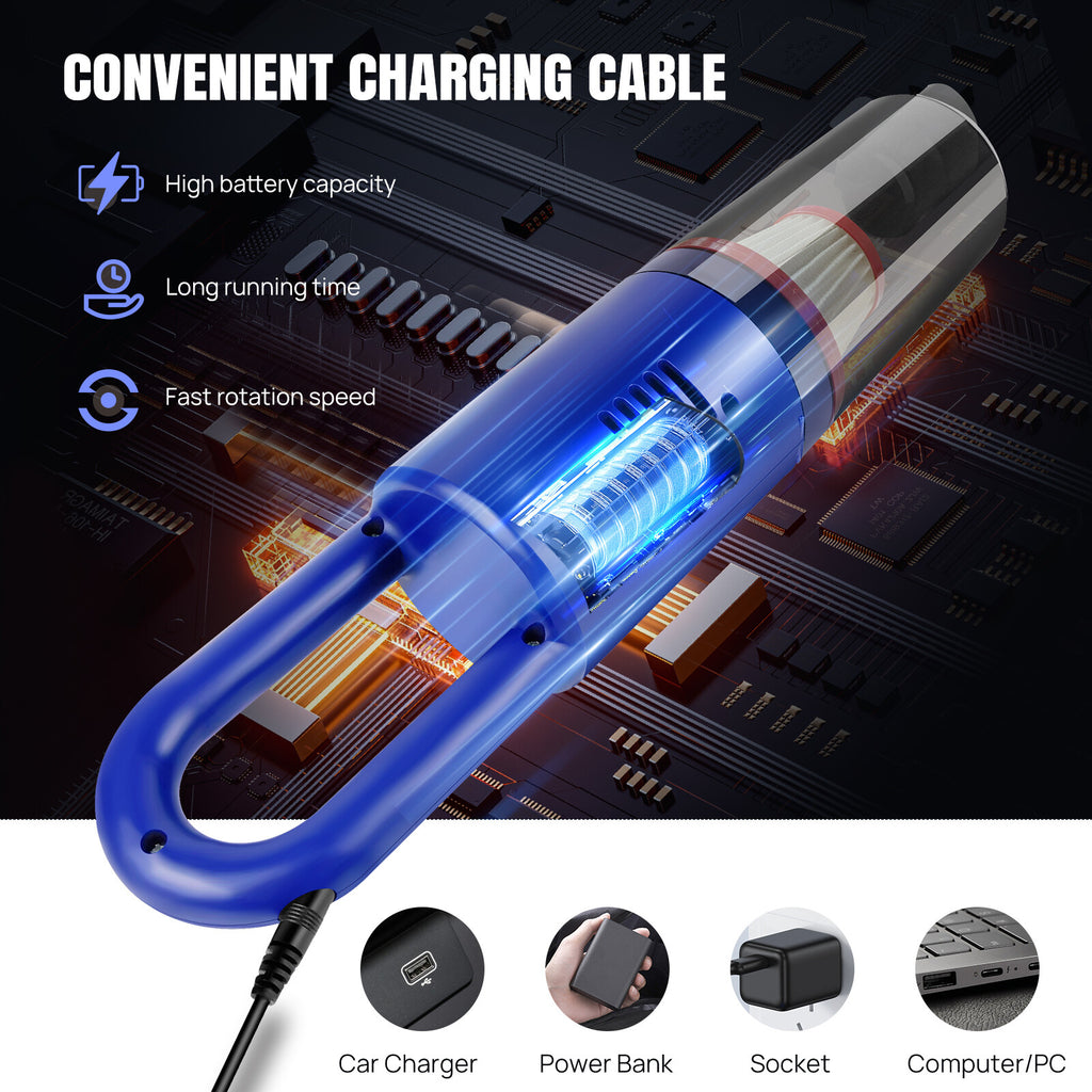 Cordless Handheld Vacuum Cleaner for Car & Home – product image 5