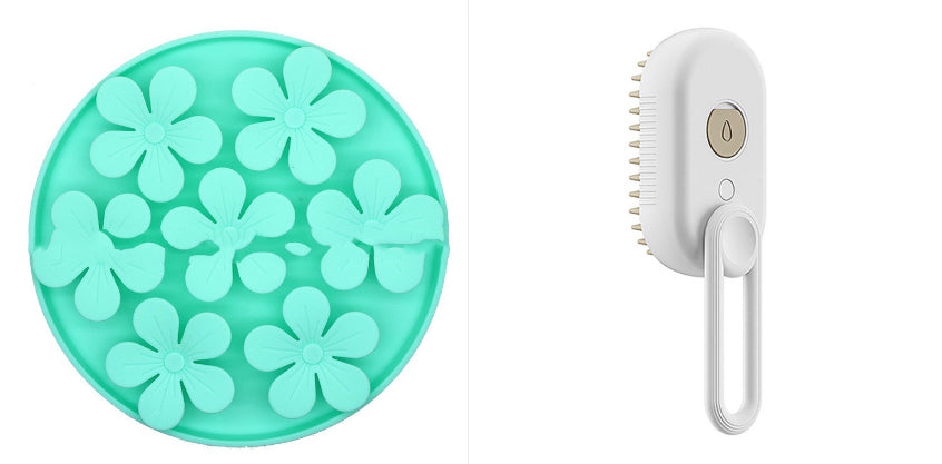 3-in-1 Electric Spray Pet Grooming Brush – product image 17