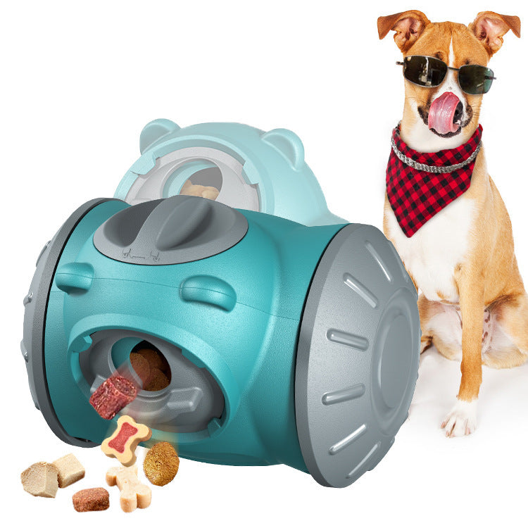 Interactive Tumbler Slow Feeder Dog Toy
