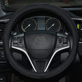 Embossed Synthetic Leather Steering Wheel Cover, 38cm – image 8