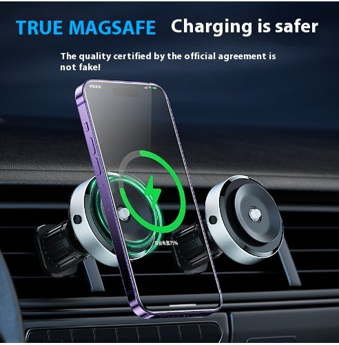 Magnetic Vacuum-Suction Car Phone Holder – image 5