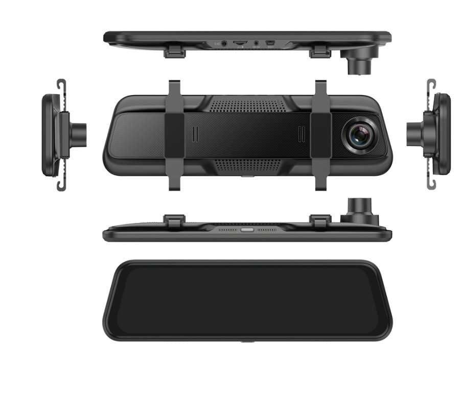 10-inch Full HD Front & Rear Touchscreen Mirror Dash Cam – product image 4