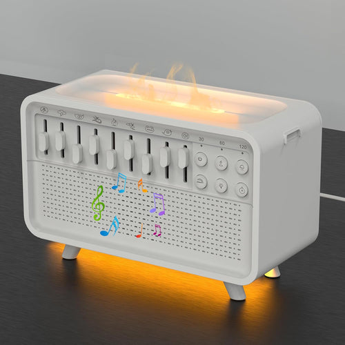 3-in-1 White Noise Speaker, Night Light & Humidifier