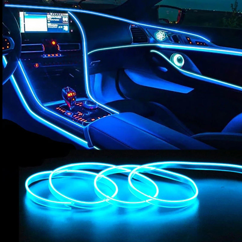 Flexible USB Car Interior Ambient LED Light Strip – image 4